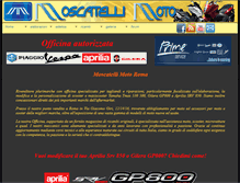 Tablet Screenshot of moscatellimoto.it